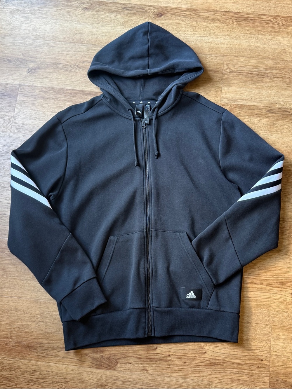Adidas FUTURE ICONS 3-STRIPES FULL-ZIP HOODIE